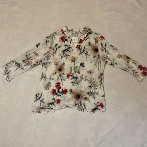 Measeor Flower Blouse